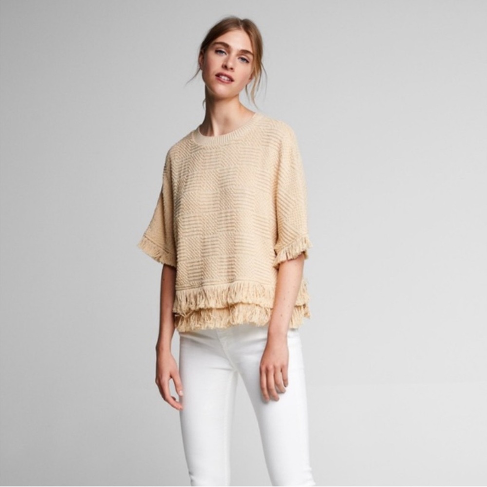 2/$20 Zara Fringe Top size XS
